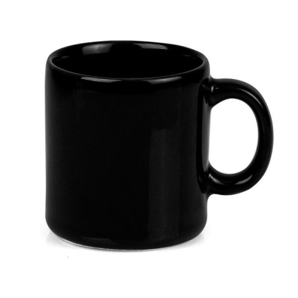 Kit Canecas Em Cerâmica Preta - 270Ml — foto 3