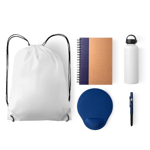 Kit Boas Vindas - 5 pçs - Branco/Azul — foto 3