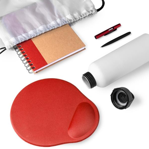 Kit Boas Vindas - 5 pçs - Branco/Vermelho — foto 4