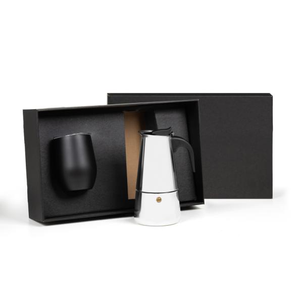Kit Cafeteira Italiana E Copo Térmico - 2 pçs — foto 2