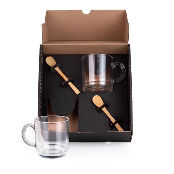 Kit Canecas Com Colheres - 4 pçs — foto 2