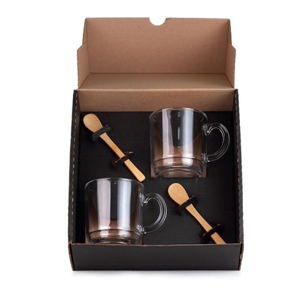 Kit Canecas Com Colheres - 4 pçs — foto 3