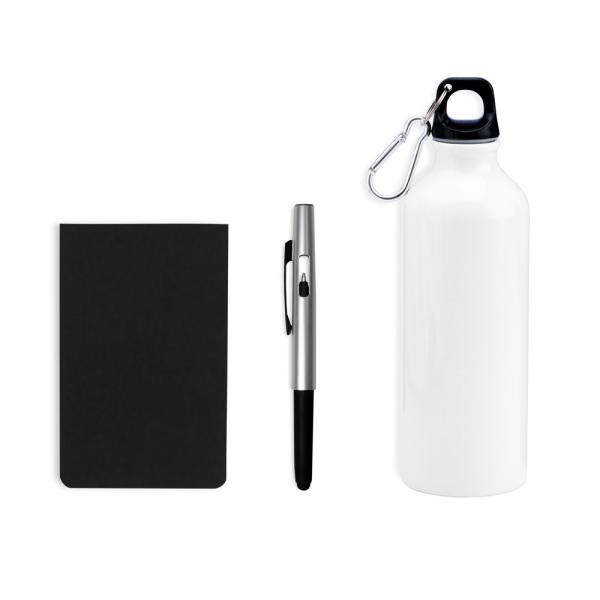 Kit Com Squeeze, Caneta E Bloco - 3 pçs — foto 2