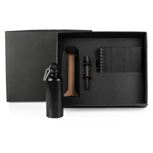 Kit Com Squeeze, Caneta E Caderno - 3 pçs — foto 2