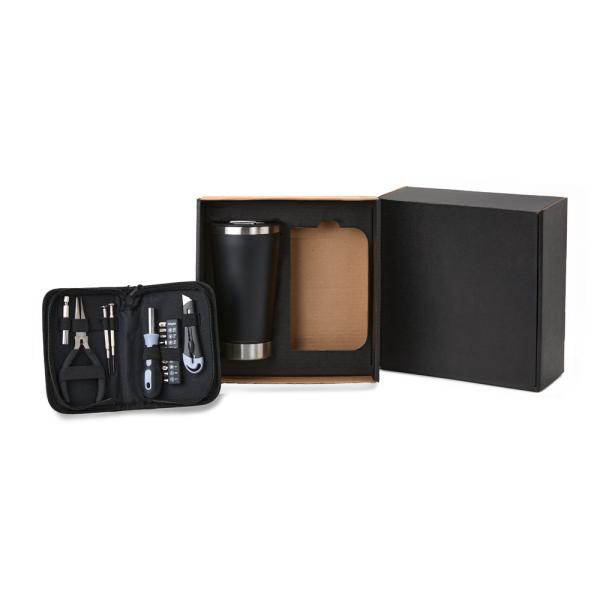 Kit Copo Térmico E Conjunto De Ferramentas - 17 pçs