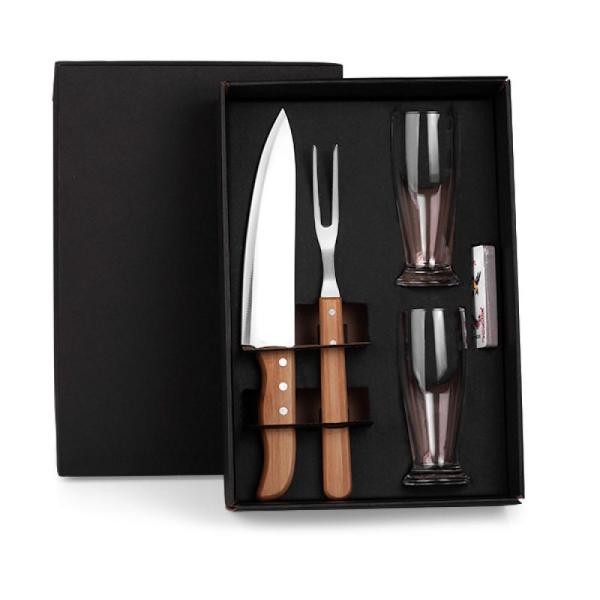Kit De Copos E Facas - 5 pçs — foto 2