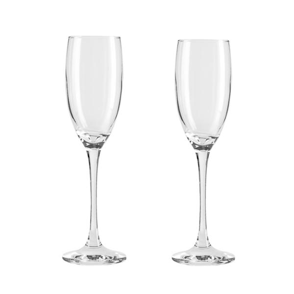 Kit De Taças De Vidro P/ Champagne 190 Ml - 2 pçs — foto 3