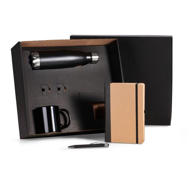 Kit Escritório - Preto - 4 pçs — foto 2