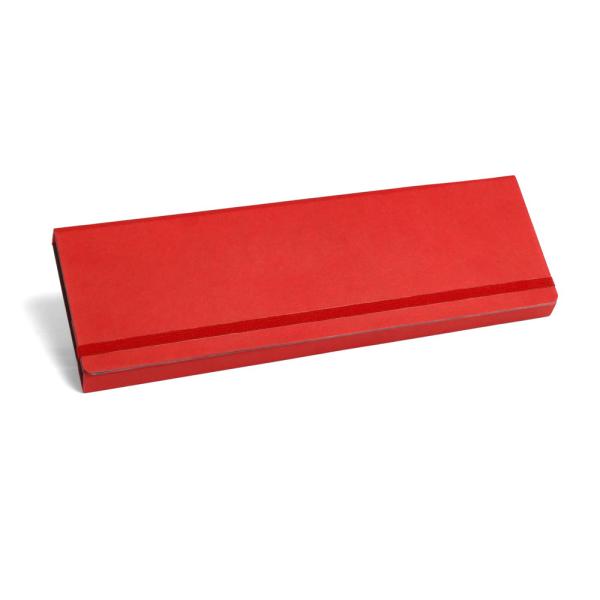 Kit Garfo E Faca Inox / Madeira Com Estojo Vermelho 3 pçs — foto 3