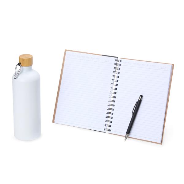 Kit Garrafa, Caderno E Caneta - 3 pçs — foto 4