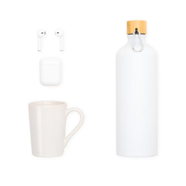 Kit Garrafa, Caneca E Fone Bluetooth - 3 pçs — foto 3