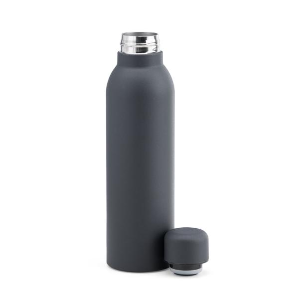 Kit Garrafa E Necessaire - Cinza/Preto - 2 pçs — foto 3