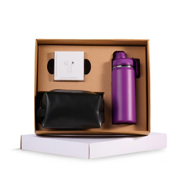 Kit Garrafa, Necessaire E Fone - 3 pçs — foto 3