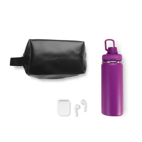 Kit Garrafa, Necessaire E Fone - 3 pçs — foto 4