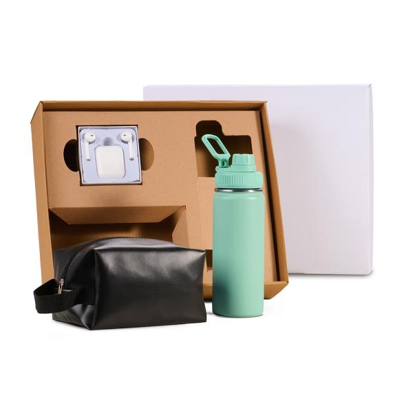 Kit Garrafa, Necessaire E Fone - 3 pçs — foto 2