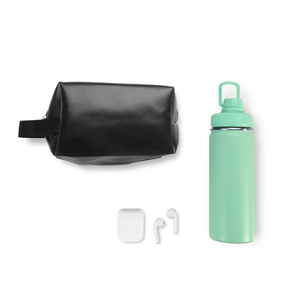 Kit Garrafa, Necessaire E Fone - 3 pçs — foto 4