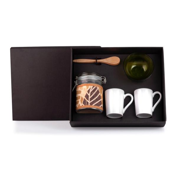 Kit Matinal Com 2 Canecas E Acessórios - 5 pçs — foto 2