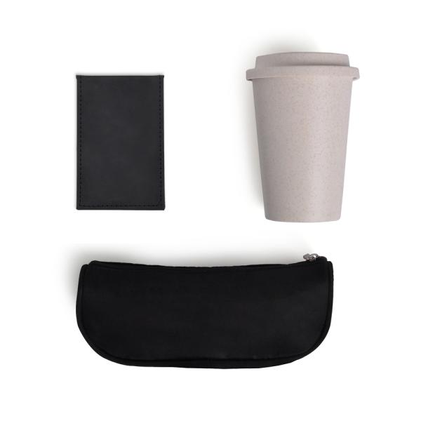 Kit Necessaire, Copo C/ Tampa E Espelho - 3 pçs — foto 3
