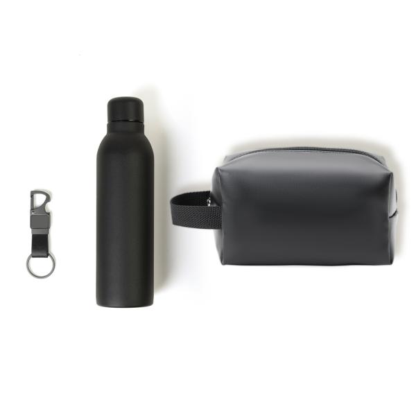 Kit Necessaire, Garrafa E Chaveiro - 3 pçs — foto 3