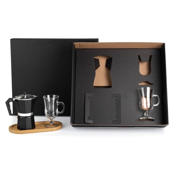 Kit Para Café Com Cafeteira Italiana - 4 pçs — foto 2
