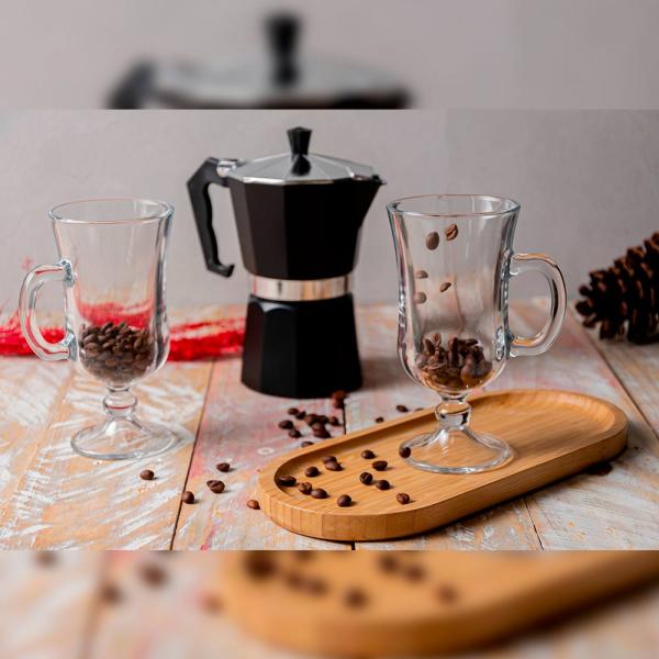 Kit Para Café Com Cafeteira Italiana - 4 pçs — foto 3