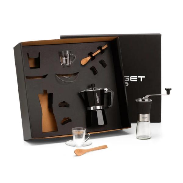 Kit Para Café Com Cafeteira Italiana E Moedor - 6 pçs — foto 4