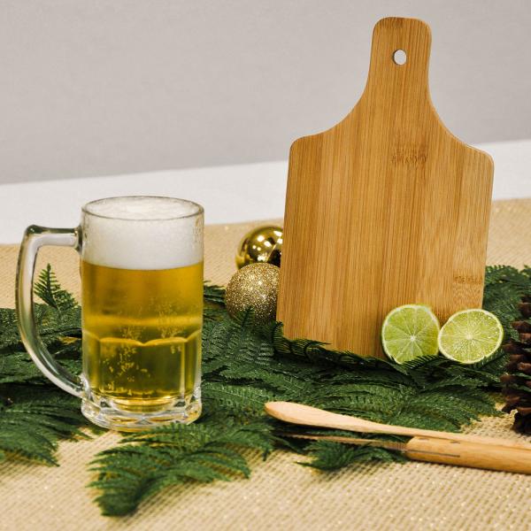 Kit Para Caipirinha E  Chopp Em Bambu / Madeira- 4 pçs — foto 2