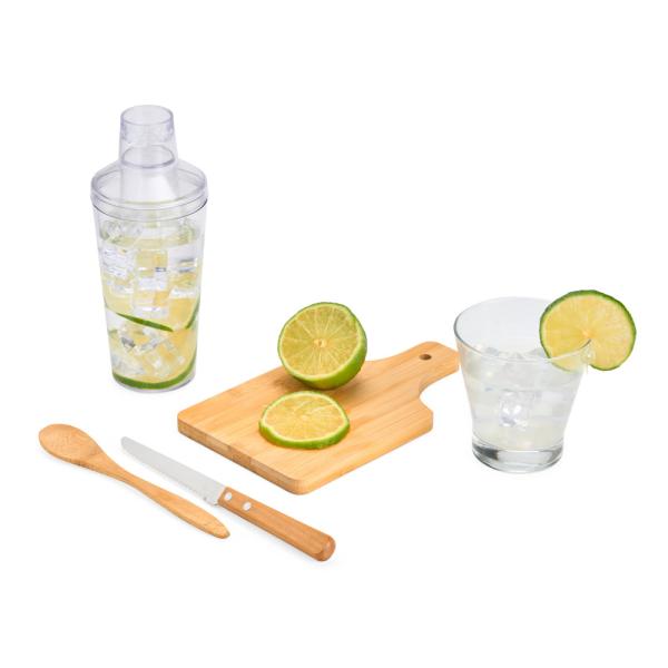 Kit Para Caipirinha Com Coqueteleira - 5 pçs — foto 3
