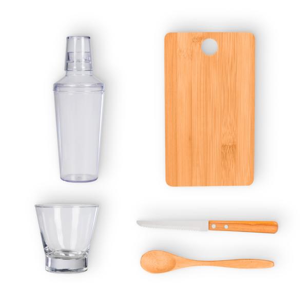 Kit Para Caipirinha Com Coqueteleira - 5 pçs — foto 3