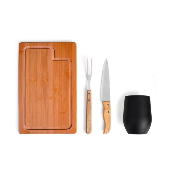 Kit Para Churrasco Com Copo Térmico - 4 pçs — foto 2