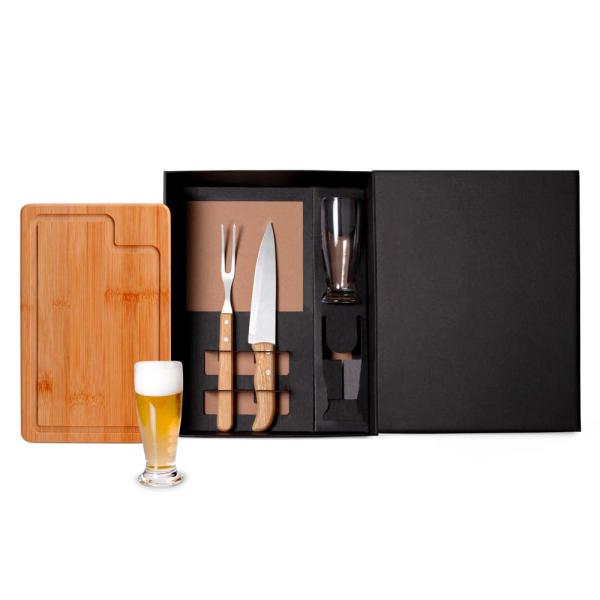 Kit Para Churrasco Com Copos - 5 pçs — foto 2