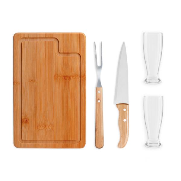 Kit Para Churrasco Com Copos - 5 pçs — foto 3