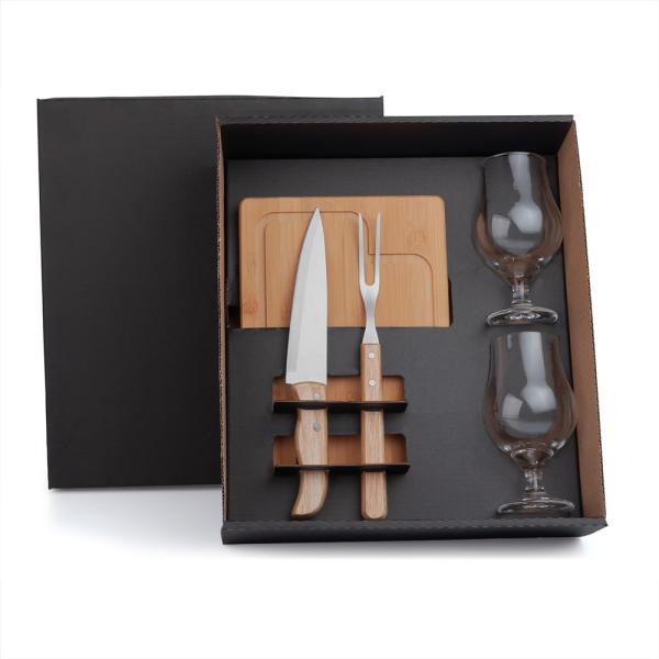 Kit Para Churrasco Com Copos - 5 pçs — foto 2