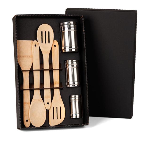 Kit Para Cozinha E Tempero - 7 pçs