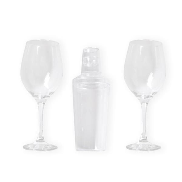 Kit Para Drinks C/ Coqueteleira  - 3 pçs — foto 2