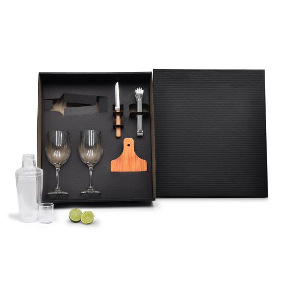 Kit Para Drinks C/ Coqueteleira - 6 pçs