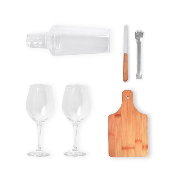 Kit Para Drinks C/ Coqueteleira - 6 pçs — foto 2