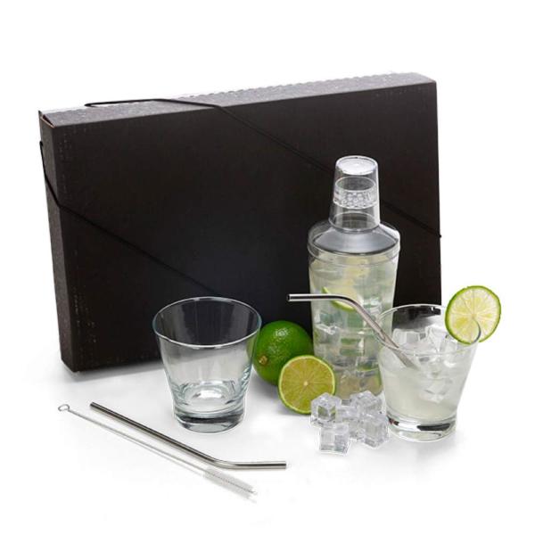 Kit Para Drinks Com Coqueteleira - 6 pçs — foto 2