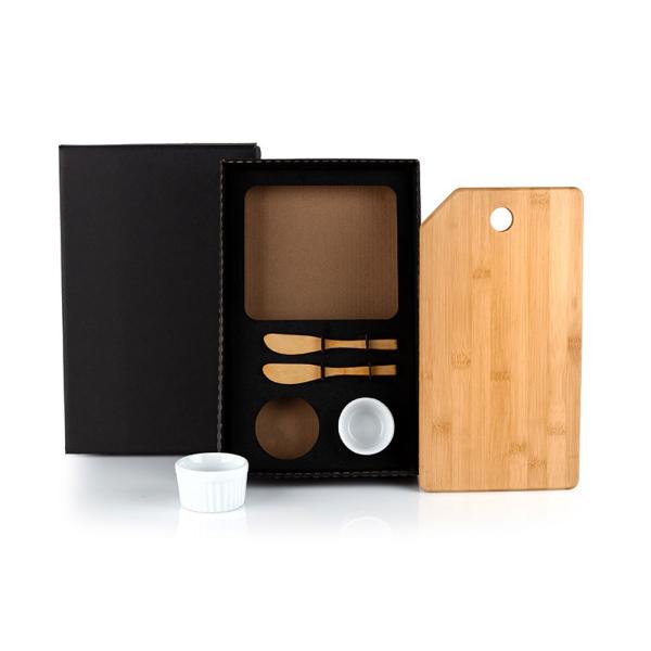 Kit Para Petisco Com Tábua, Espátulas E Ramekins - 5 pçs — foto 3