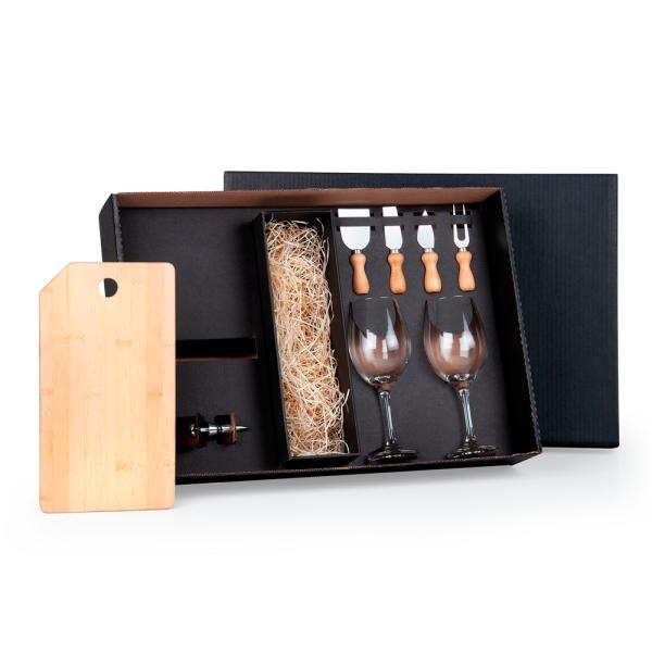 Kit Para Queijo E Vinho - 8 pçs