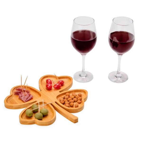 Kit Petisco E Vinho - 3 pçs - Não Acompanha Garrafa — foto 4