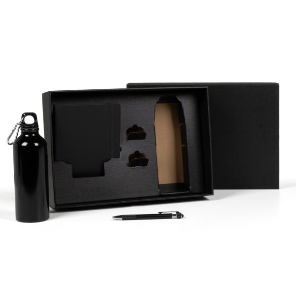 Kit Squeeze, Caderneta E Caneta - Preto - 3 pçs — foto 2