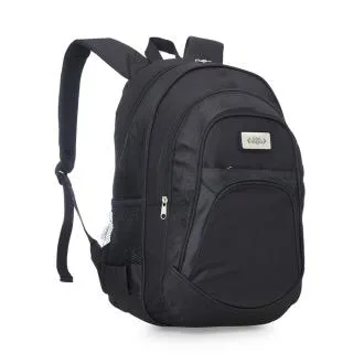 MOCHILA PRETA EM POLYESTER 1680D / 600D